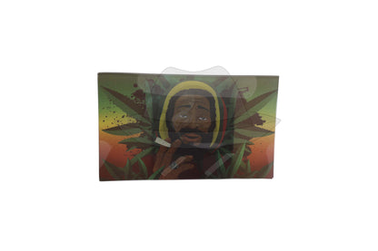STR21802  M 10"x6" Glass Rolling Tray
