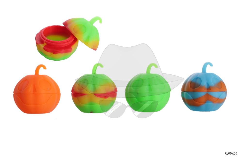 SWP622 Pumpkin Silicone Jar