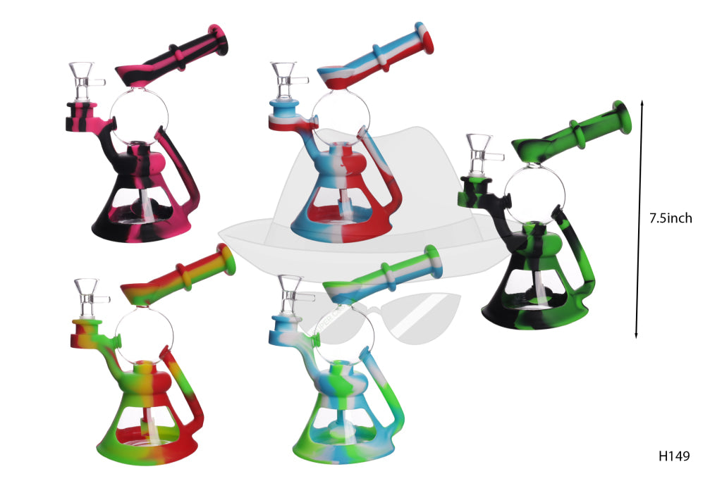 SWP690 Hybrid Ball Silicone Water Pipe