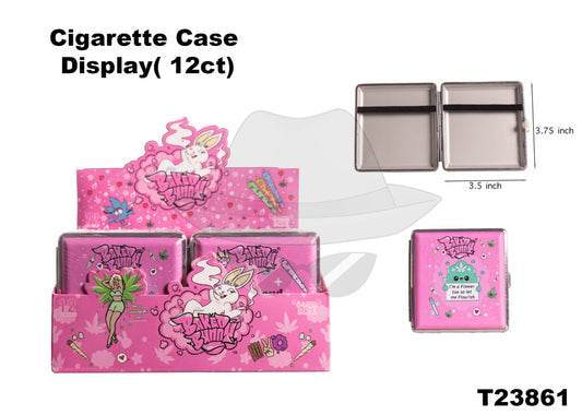 T23861 Leather Cigarette Case-12ct