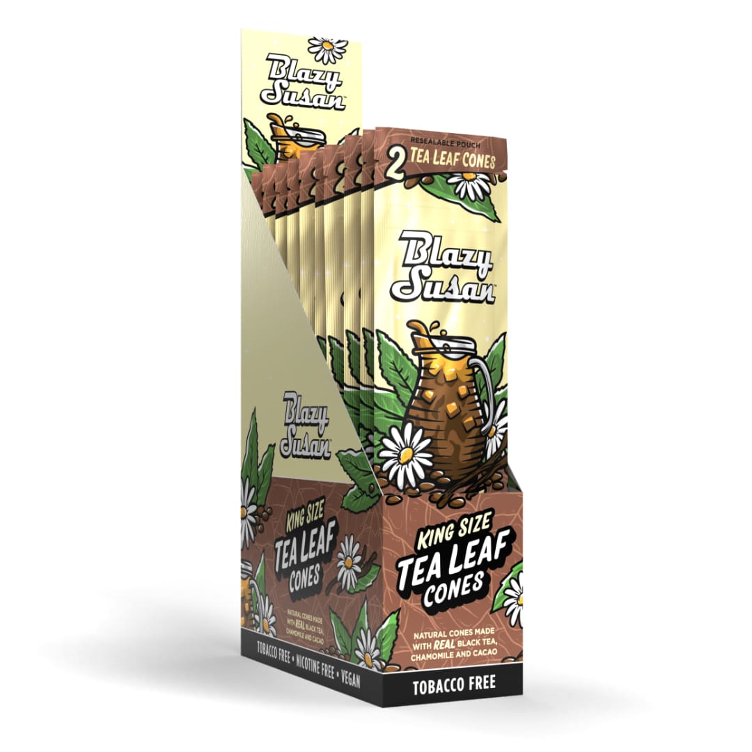 Blazy Susan Tea Leaf Cones Full Box