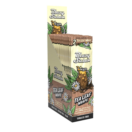 Blazy Susan Tea Leaf Wraps Full Box