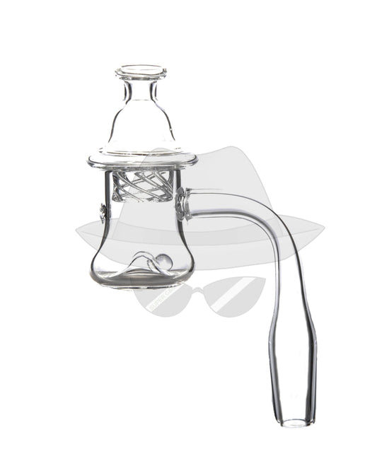 Terp Pearls Quartz Banger & Carb Cap Combo