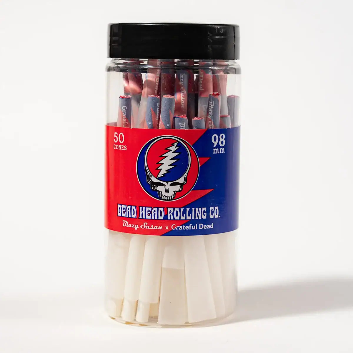 Blazy Susan Grateful Dead Pre Rolled Cones Jar