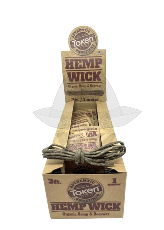 Token Hemp Wick 3ft (24ct)