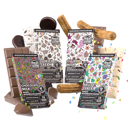 TRE HOUSE Mushroom Chocolate - (10ct Display)