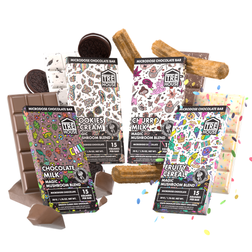 TRE HOUSE Mushroom Chocolate - (10ct Display)