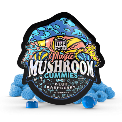 TRE HOUSE Magic Mushroom Gummies - Pack of 15 (10ct Display)