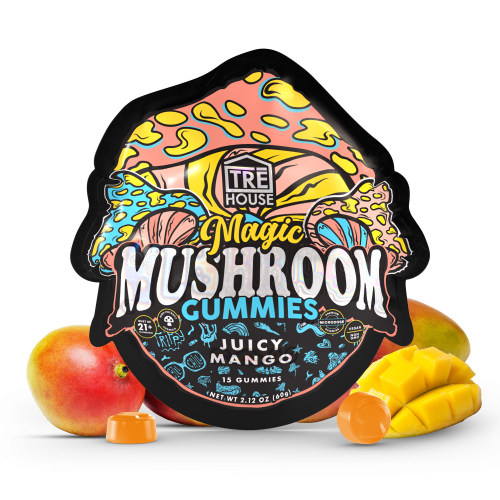 TRE HOUSE Magic Mushroom Gummies - Pack of 15 (10ct Display)