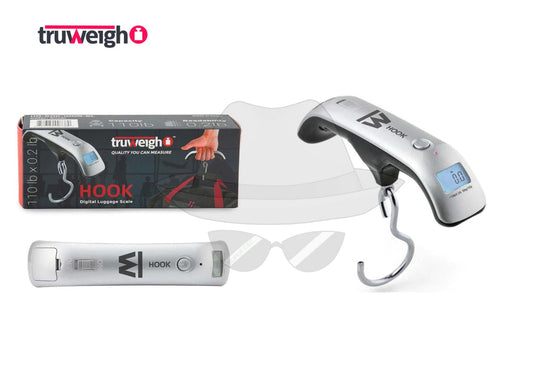 TRUWEIGH HOOK DIGITAL LUGGAGE SCALE - 110LB X 0.2LB
