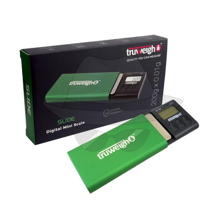 Truweigh Slide Digital Mini Scale – 200g x 0.01g