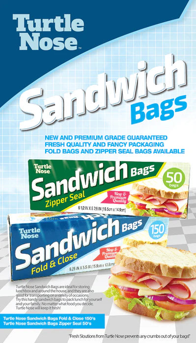 Sandwich Bags by Turtle Nose, 2DZ/CS