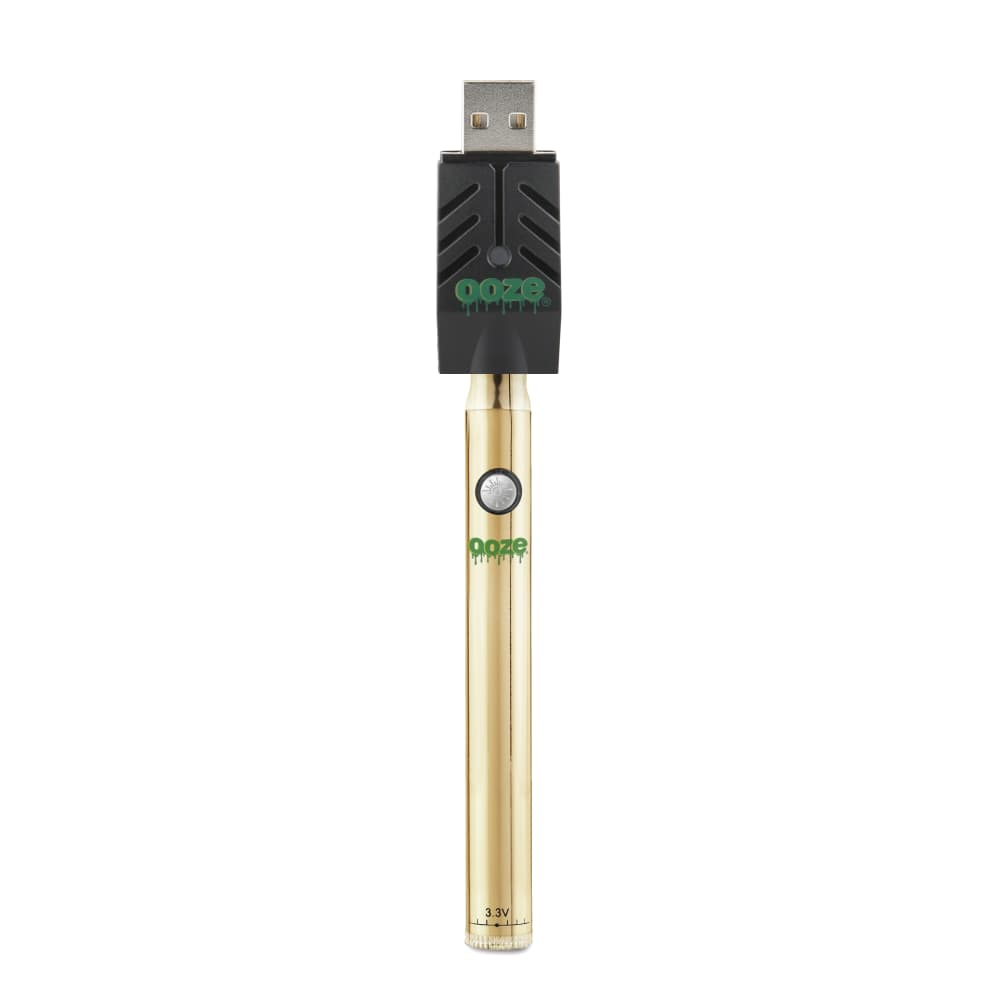 Twist Slim Pen - 320 mAh Flex Temp Battery - Lucky Gold