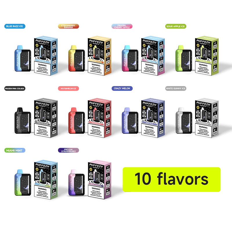 VAPGO PUFFEZY Planet X 25000 Disposable Vape (5%, 25000 Puffs) - image 2