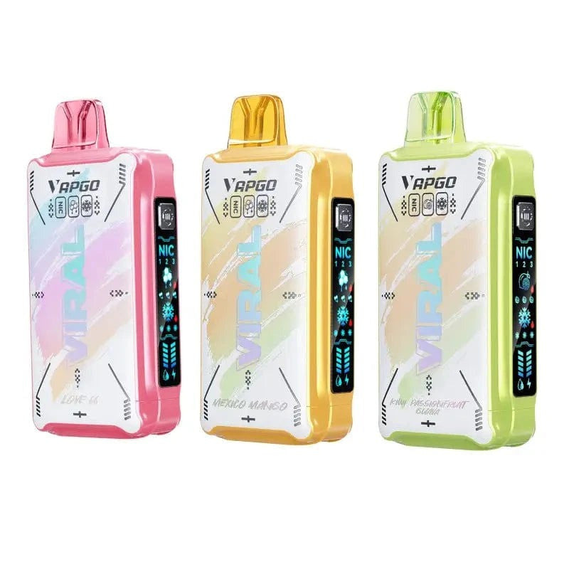 Vapgo VIRAL 50K Ice Control Disposable Vape (5%, 50000 Puffs) - Pack of 5