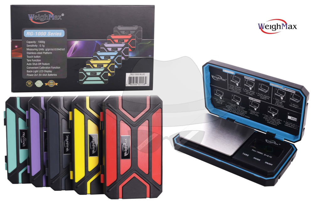 Weighmax Digital Scale Rg-1000 - 1000g x 0.1g