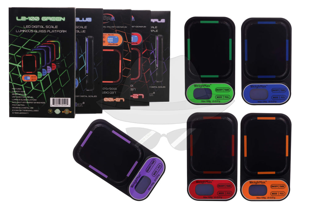 Weighmax® L2-100 LED Digital Scale 100g-0.01g