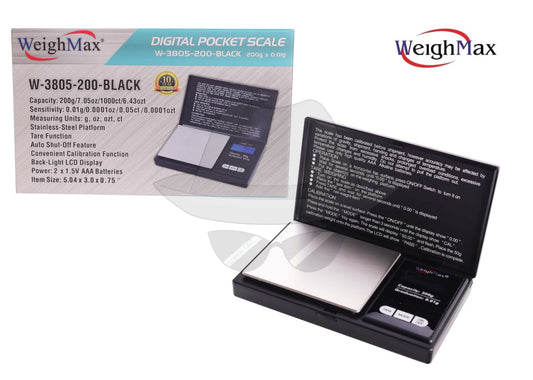 WeighMax W-3805-200 Digital Pocket Scale  200g-0.01g