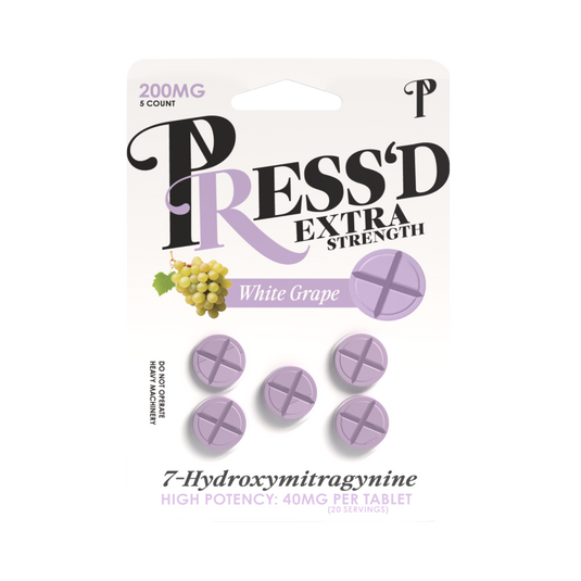 Press’d Extra Strength 5 Pack 7-Hydroxy 40mg