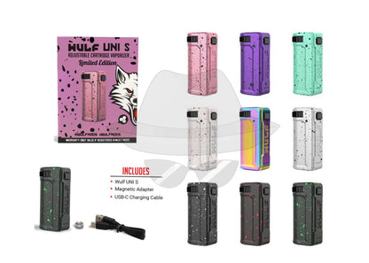 WULF MODS UNI S ADJUSTABLE CARTRIDGE VAPORIZER