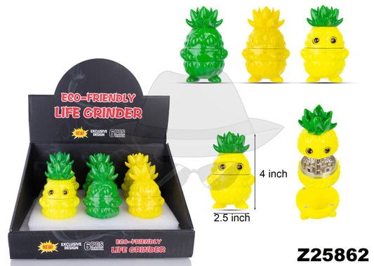 Z25862 3part Grinder -6ct