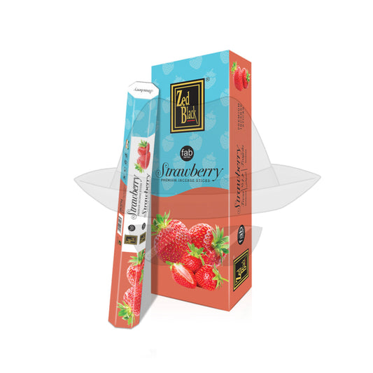Zed Black Strawberry Fab Series Incense