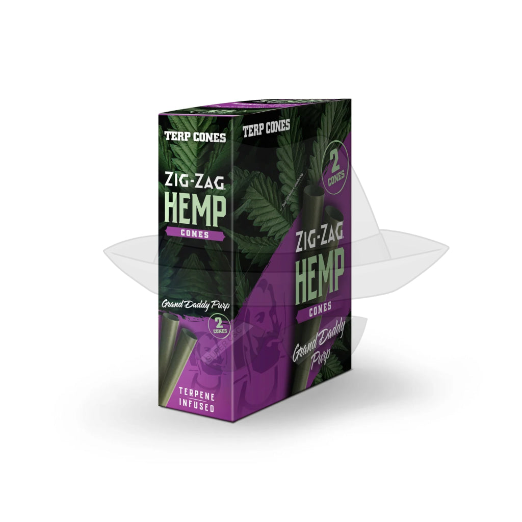 Zig Zag Terpene Infused hem Cones -15pack