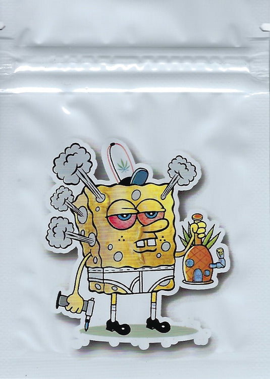Spongebob Mylar Bags, 100bags/pk