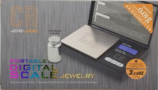 JDS-J100 Portable Digital Scale, 100g, 0.01g #A7