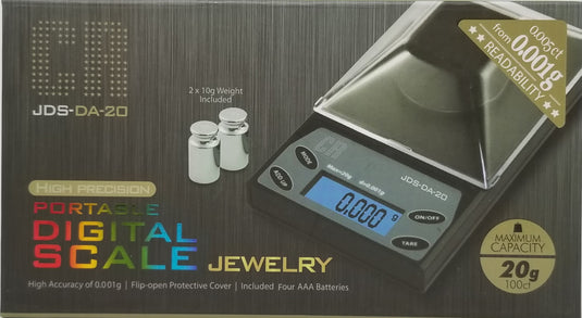 JDS-DA20 Portable Digital Scale, 20g, 0.001g #A7