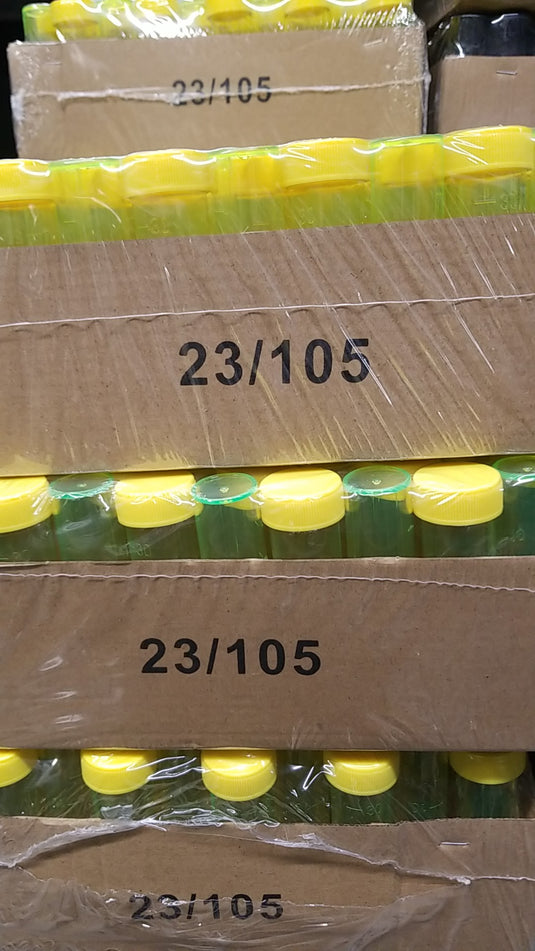 23x105 PLASTIC CONTAINER, 100 PCS