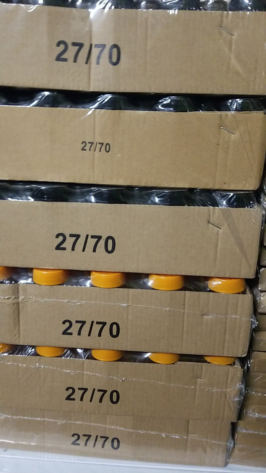 2770 PLASTIC CONTAINER, 100 PCS