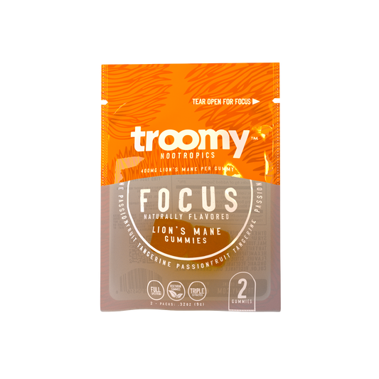 Focus: Lion's Mane Mushroom Gummies (2-Pack)