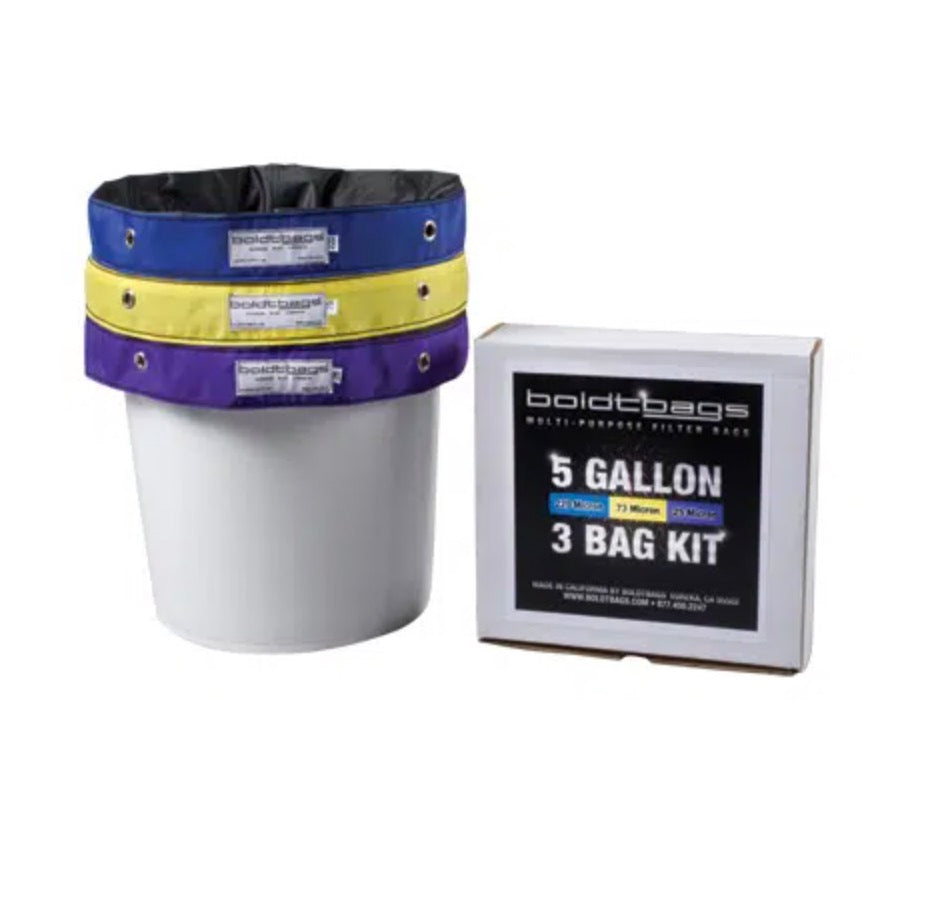 Boldtbags 5-Gallon 4-Bag Kit (220, 160, 73, 25 Micron Bags)