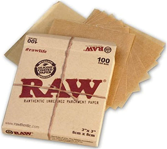 RAW Parchment Square 3x3