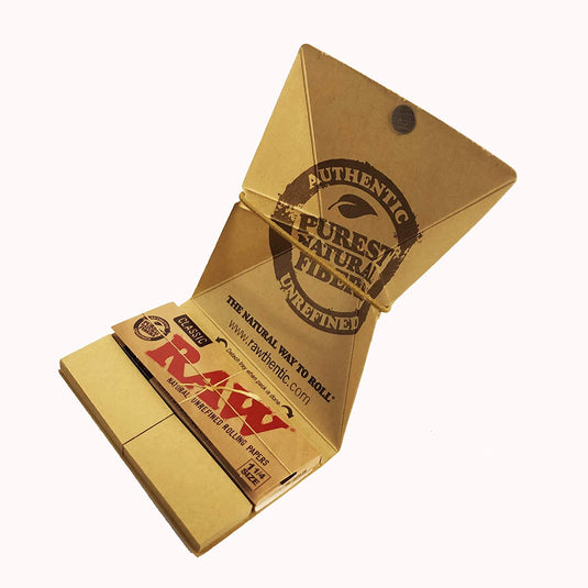 RAW Classic Artesano 1 1/4-Fold Out Tray + Tips