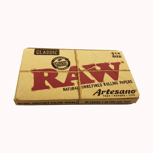 RAW Classic Artesano 1 1/4-Fold Out Tray + Tips