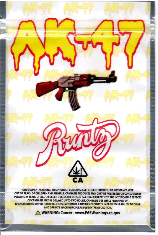 AK-47 Runtz Bags, 50bags/pk