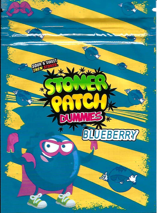 Stoner Patch Blueberry Mylar Bags, 100bags/pk