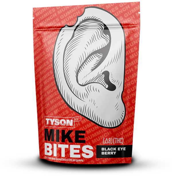 Mike Bites D8 Black Eye Berry 500mg