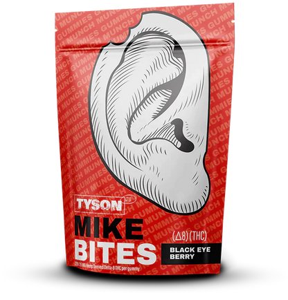 Mike Bites D8 Black Eye Berry 500mg