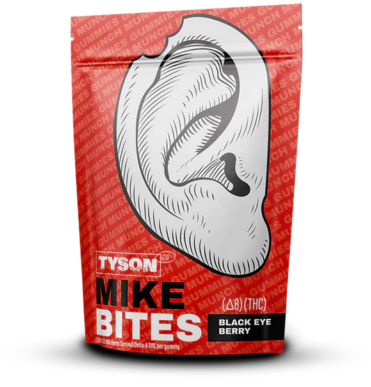 Mike Bites D8 Black Eye Berry 500mg