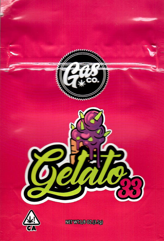 Gelato 33 Pink Matte Mylar Bags, 50bags/pk