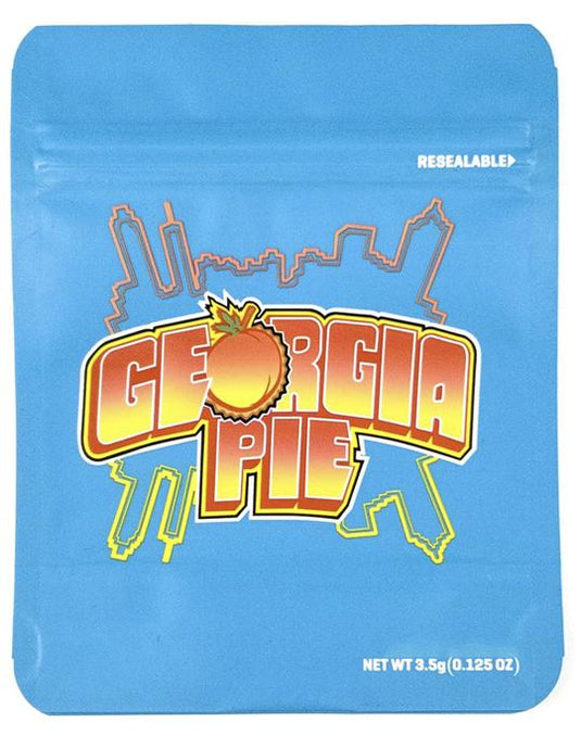 Georgia Pie Matte Mylar Bags, 50bags/pk