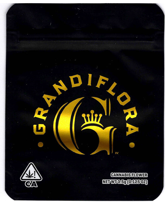 Grandiflora Matte Mylar Bags, 50bags/pk