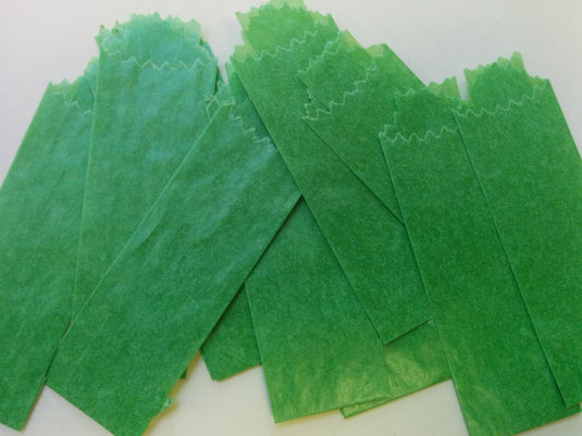 WAX GLASSINE BAGS-GREEN