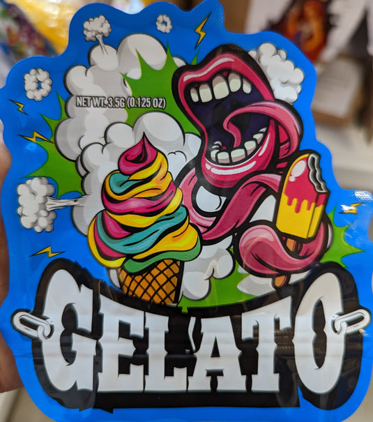 Gelato Mylar Bags, 50bags/pk