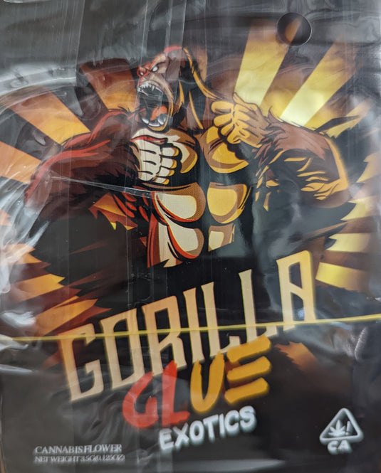 Gorilla Glue Exotics Mylar Bags, 50bags/pk
