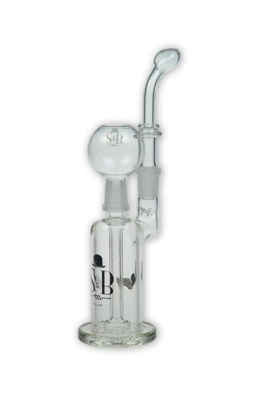Sheldon Black Concetrator Bubbler 14mm M/Joint W/Dome