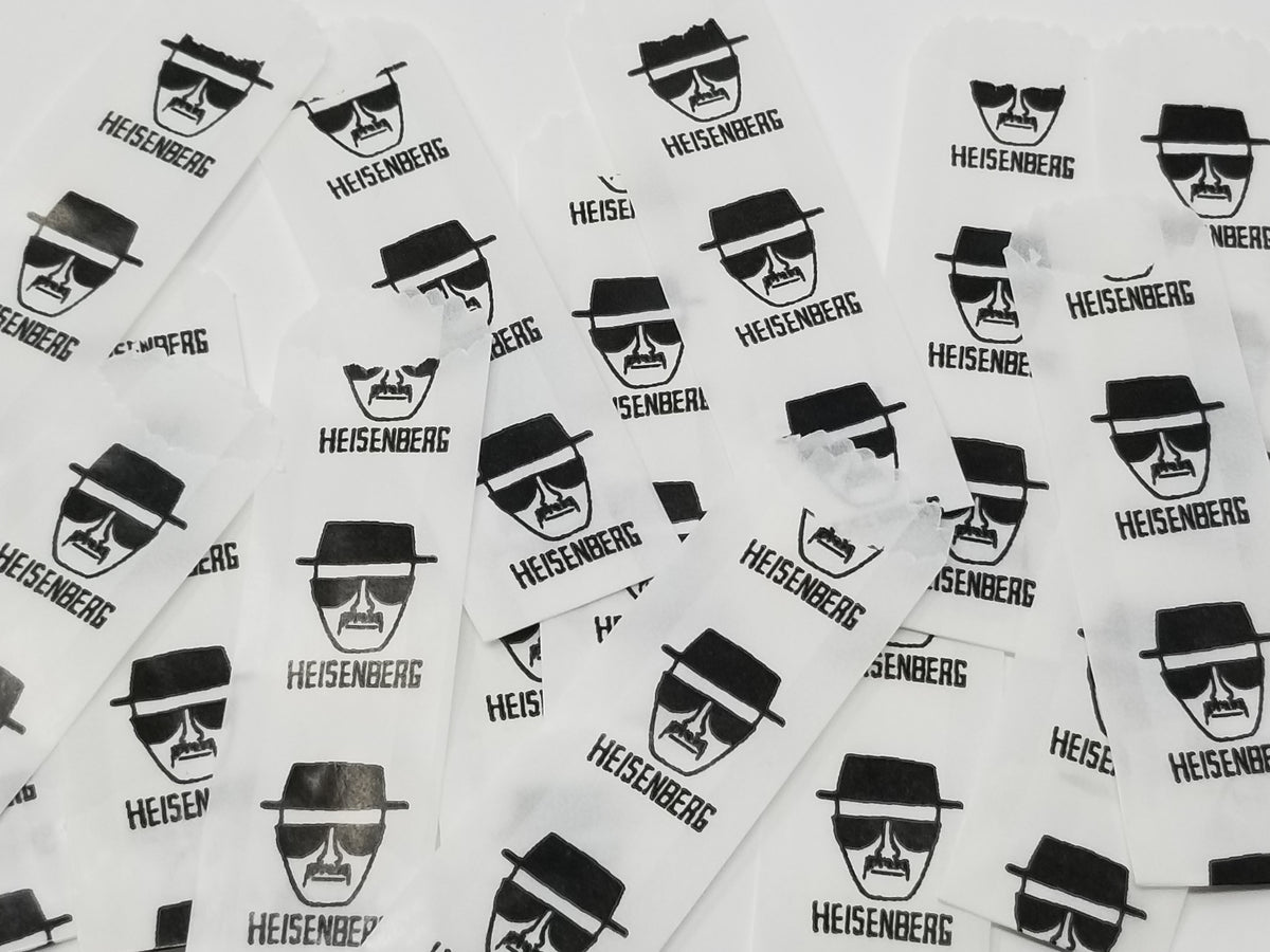 WAX GLASSINE BAGS- HEISENBERG